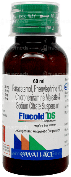Flucold Ds Suspension 60Ml Flucold Ds Suspension 60Ml